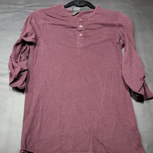 H&M CUFFED 3/4 SLEEVE